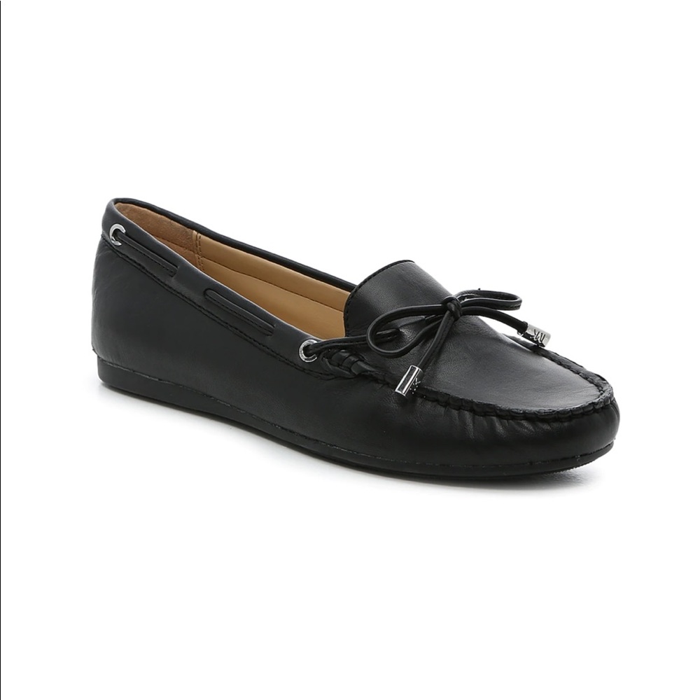 Michael Kors black leather ‘Sutton Loafer’ size 6